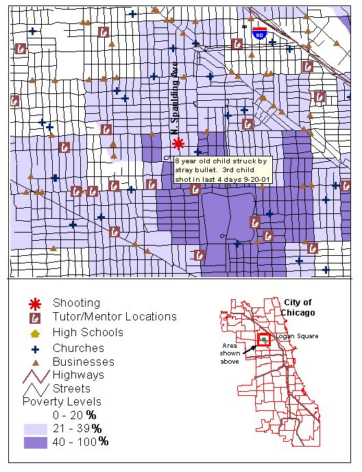 Shooting September, 2001 Map