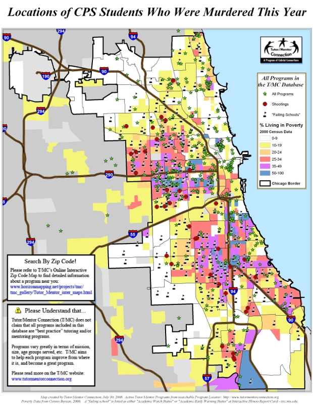 Mark Lane Shot Map