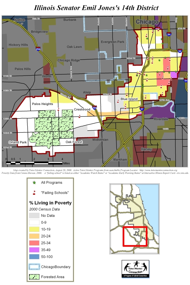 Programs and Schools Map