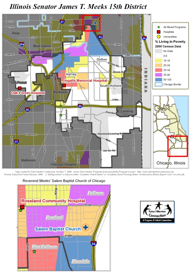 Programs and Univsities map